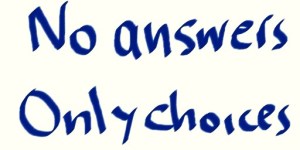 UCAS clearing: There are no answers, only choices